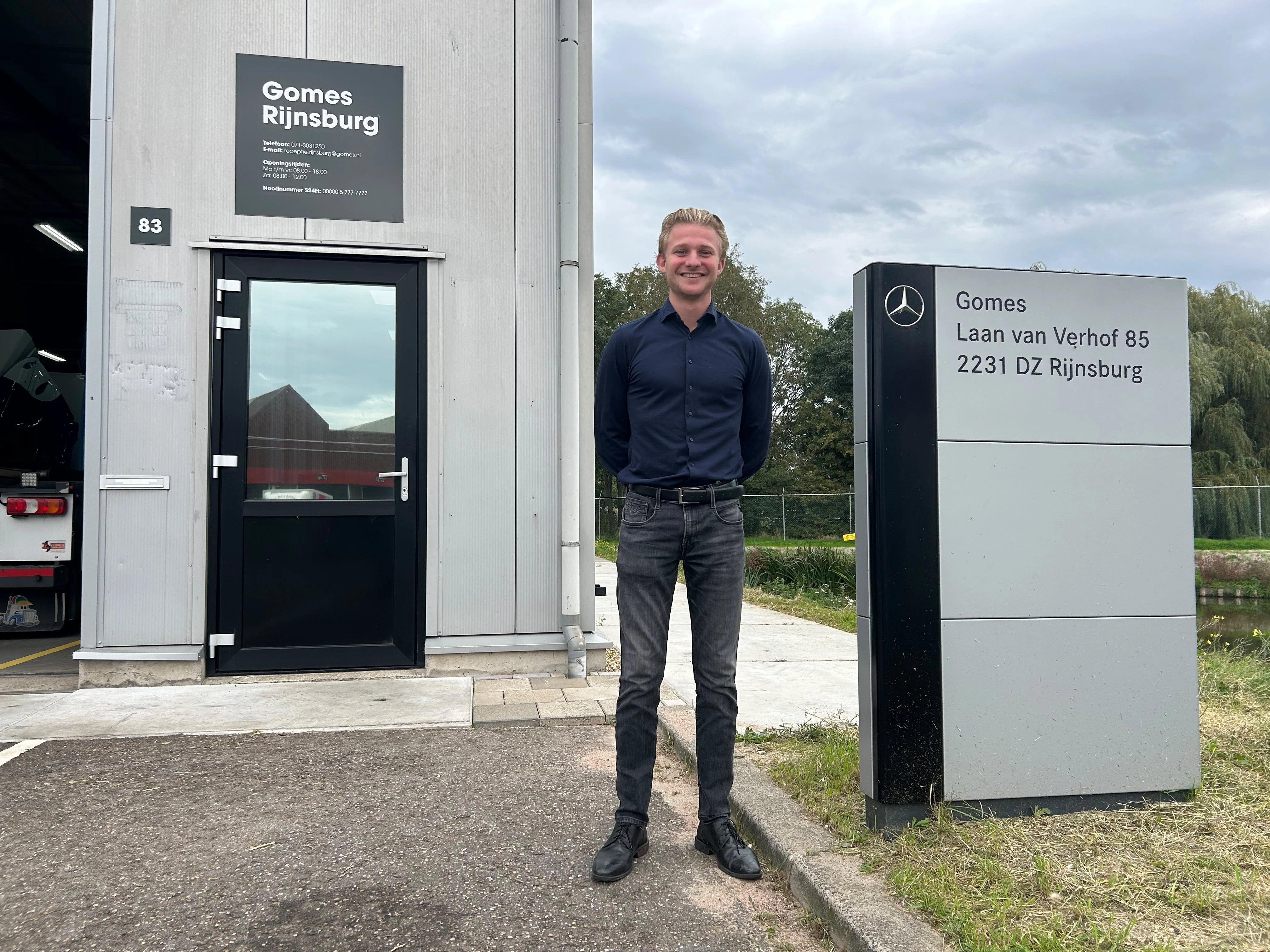 Boy Gomes: accountmanager met transport in de genen