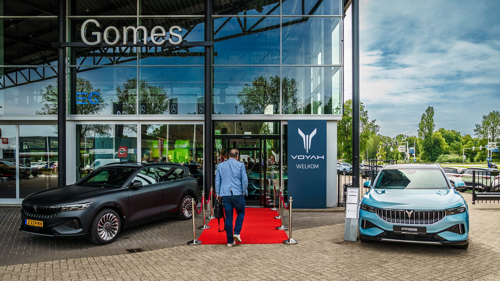 Impressie van de heropening van de vestiging Gomes Alkmaar