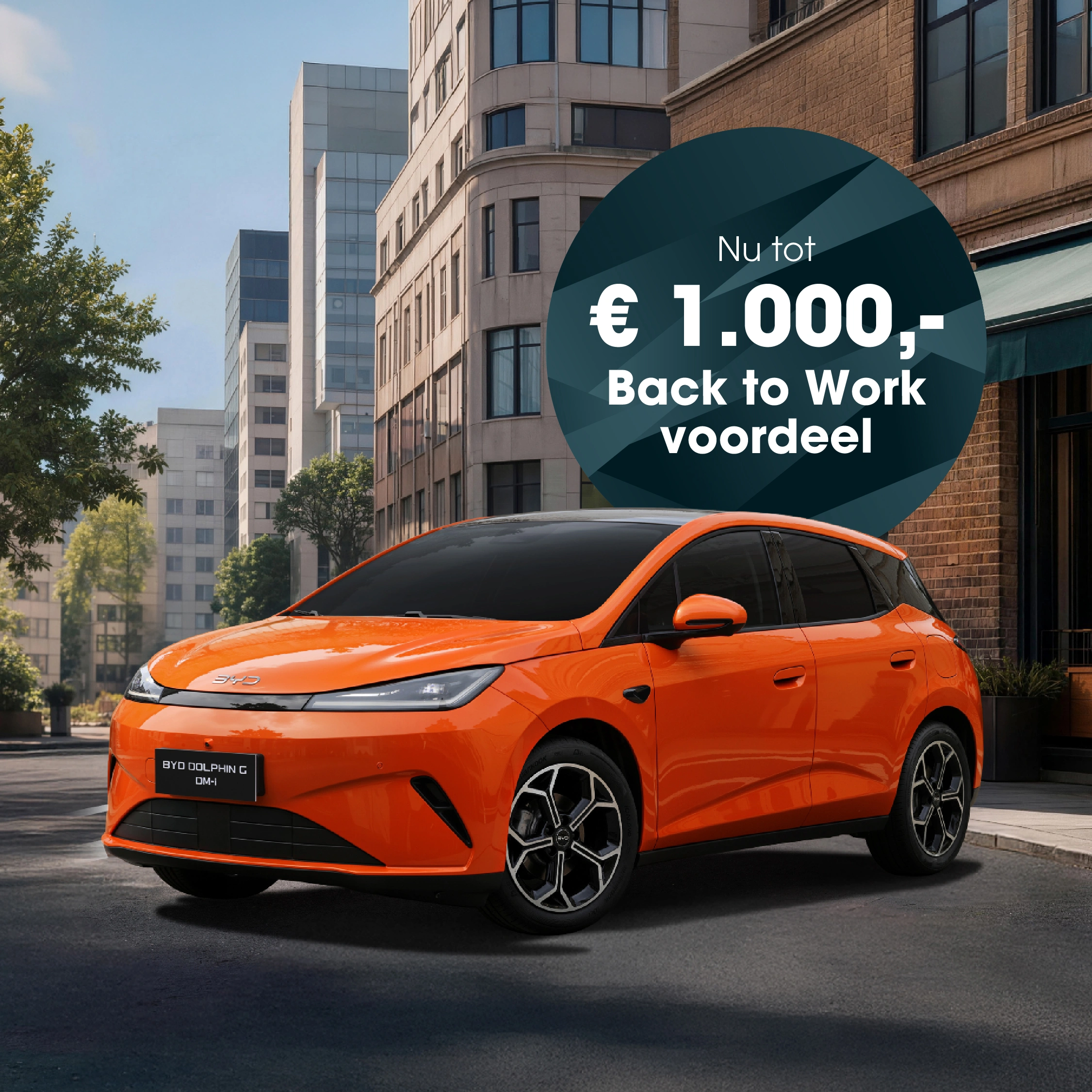 BYD DOLPHIN G DM-i | Nu tot € 1000,- Back to Work voordeel bij Gomes