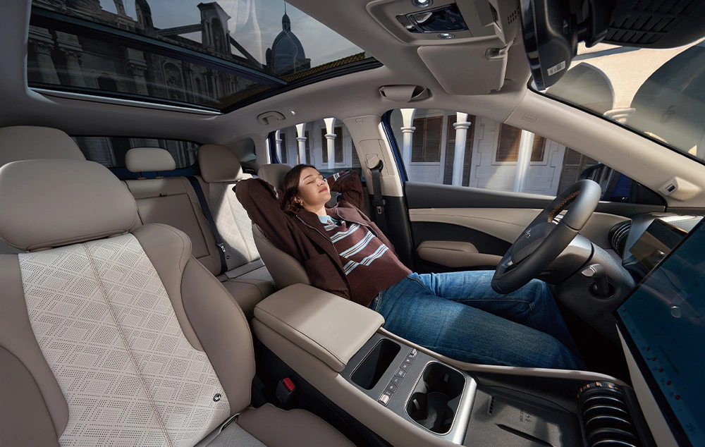BYD ATTO EVO 3 Interieur Comfort Gomes