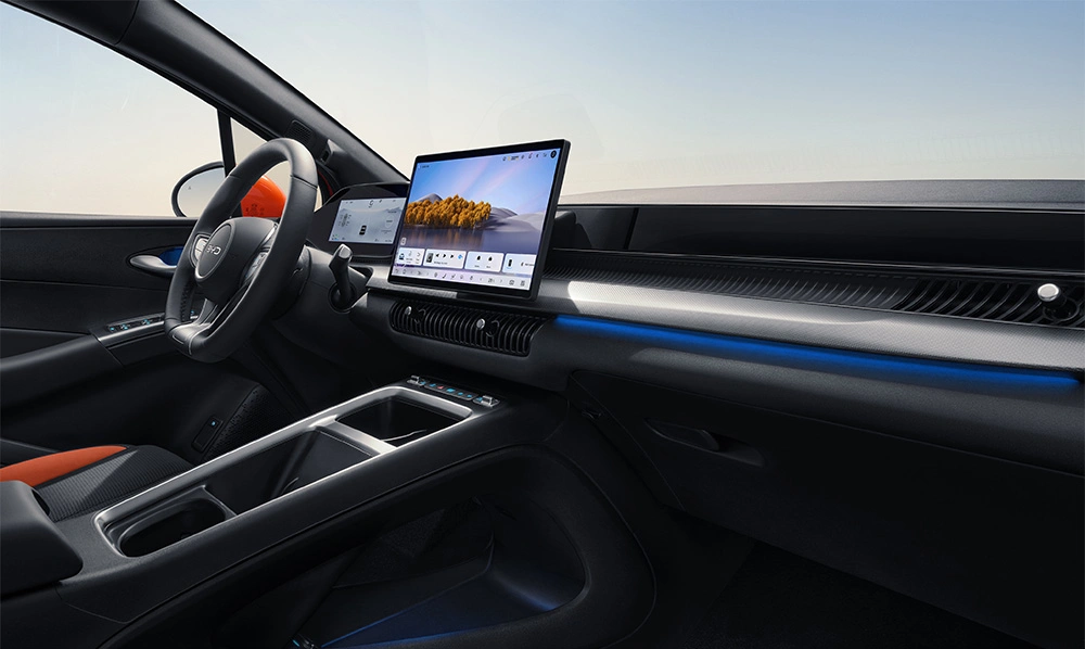 BYD DOLPHIN Interieur Verbonden door technologie Gomes