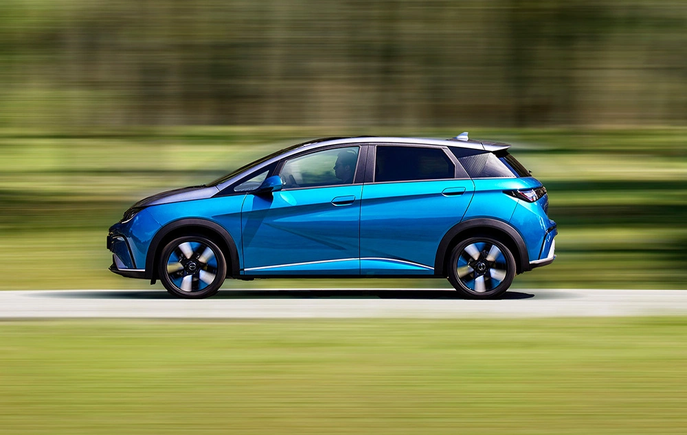 BYD DOLPHIN Exterieur Aerodynamisch ontwerp Gomes