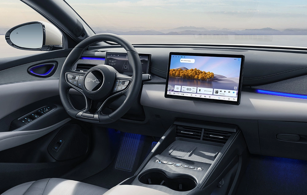 BYD SEAL 6 DM-i Interieur Zwevend 15,6”touchscreen Gomes