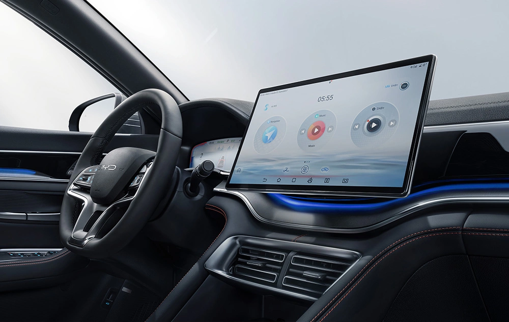 BYD SEAL U DM-I Interieur Head-up display Gomes