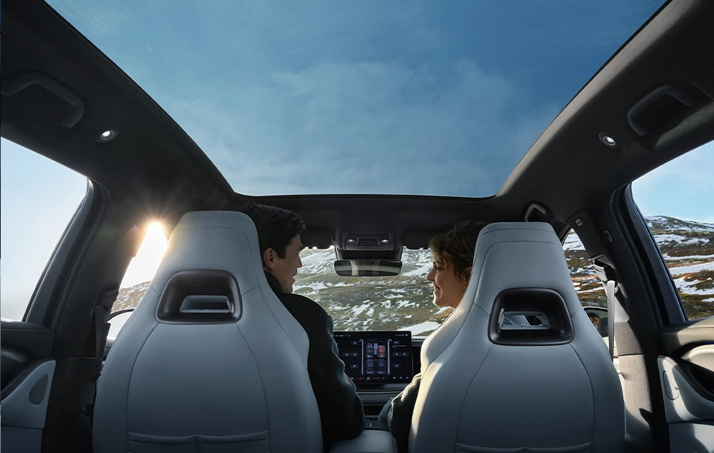 BYD SEALION Interieur Panoramisch zonnedak met elektrisch zonnescherm Gomes