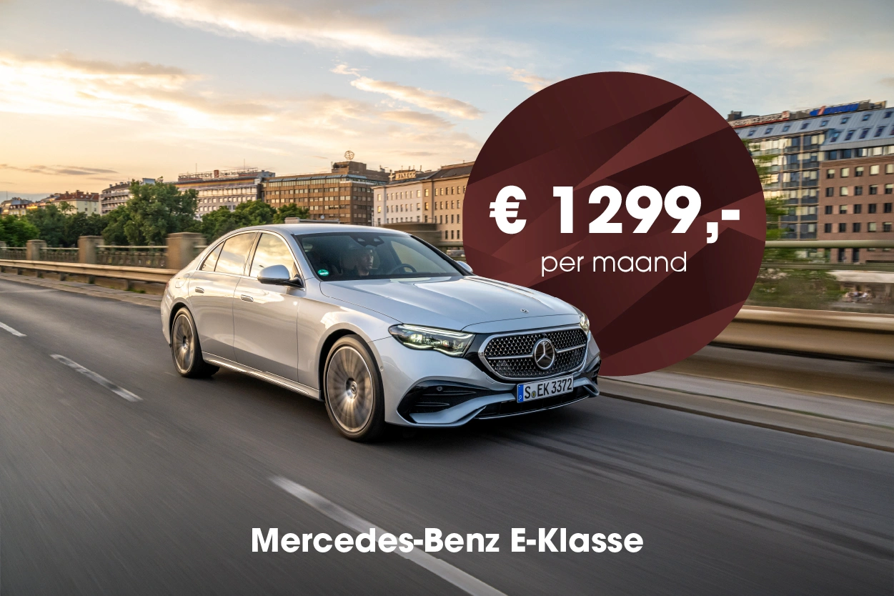 Gomes Lease actie Mercedes-Benz E-Klasse