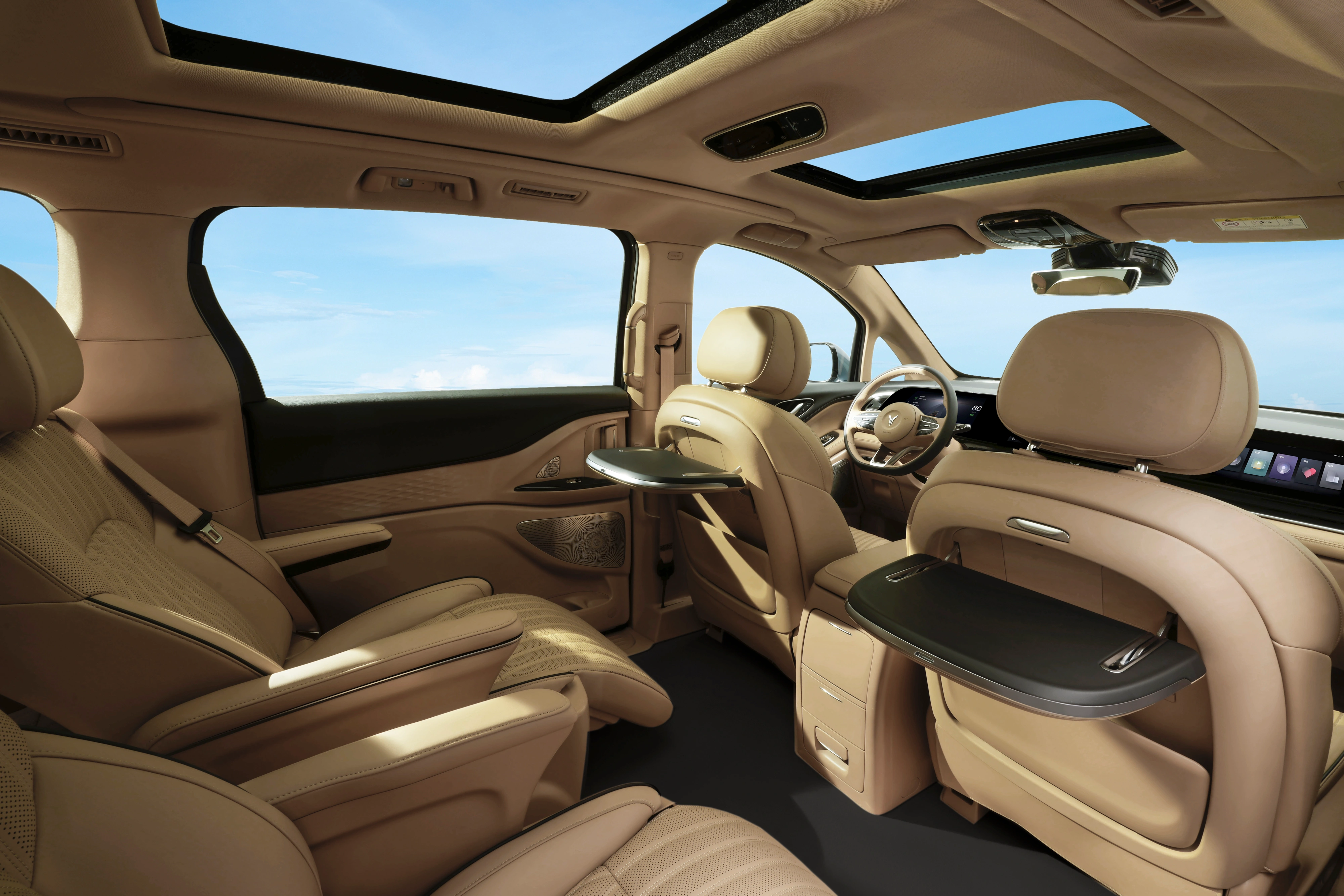 Detailfoto van de handgreep van een VOYAH Free in zwarte uitvoering