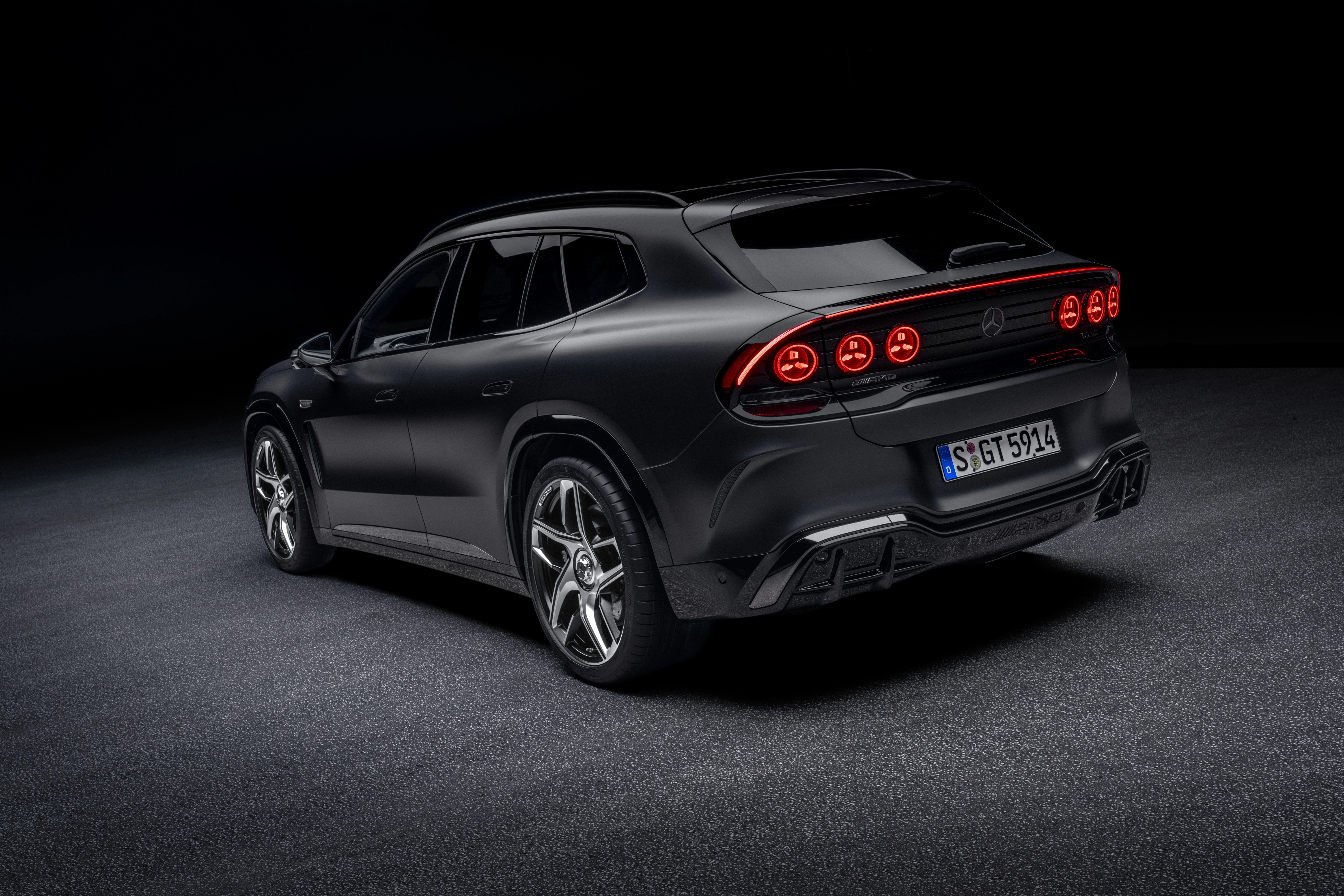 AMG GT SUV achterdesign