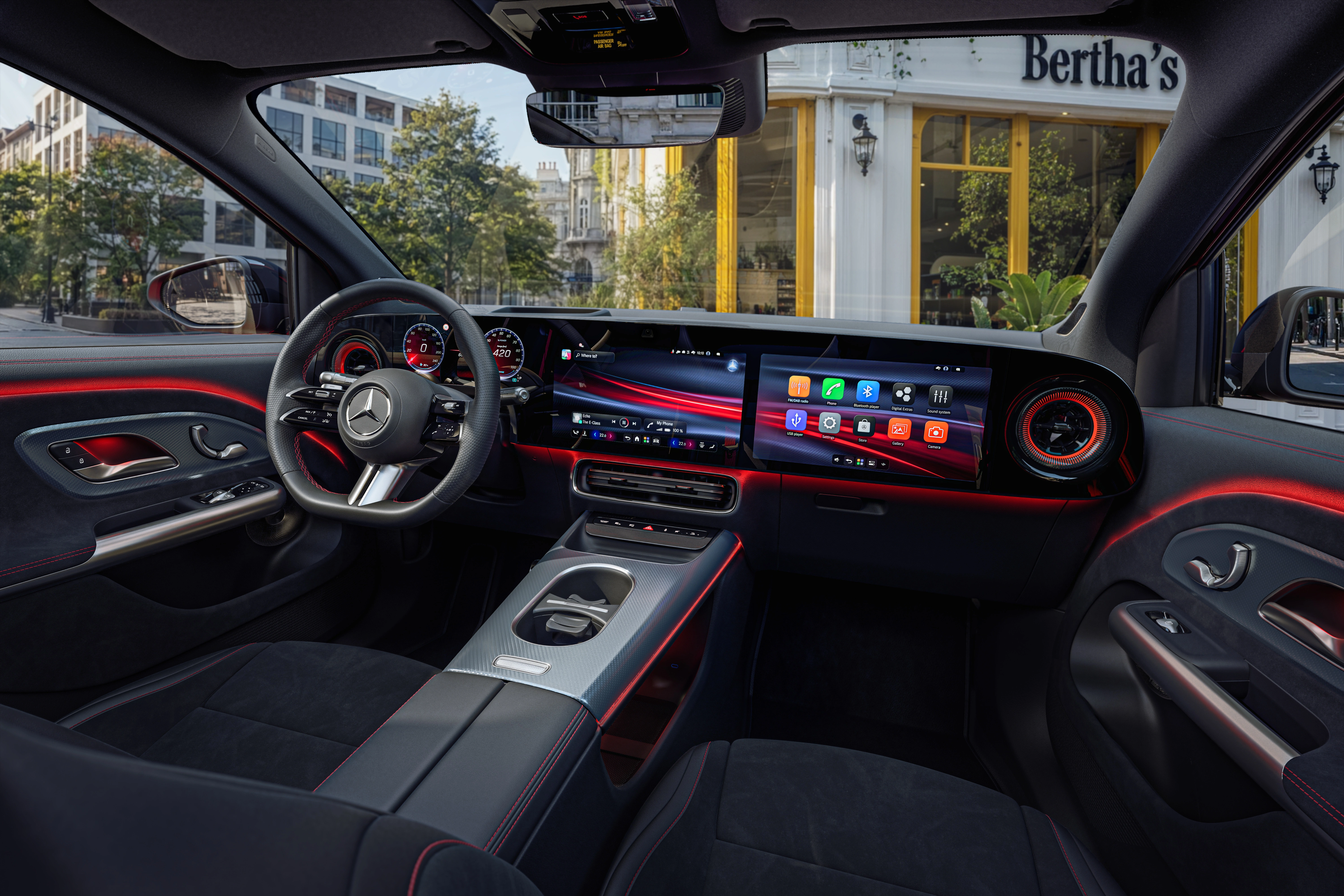 Mercedes-Benz GLA interieur