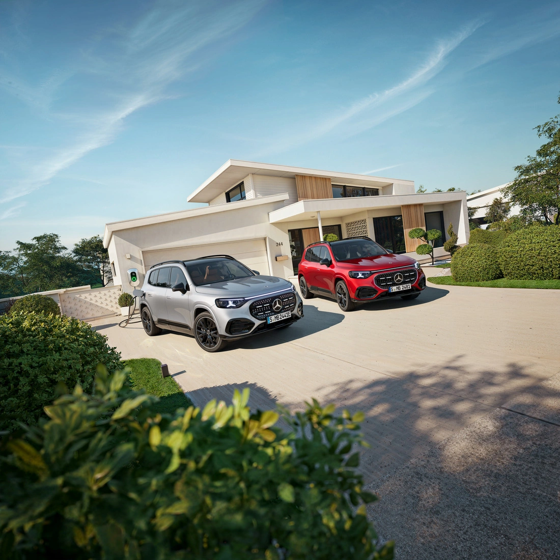 Nieuwe elektrische Mercedes-Benz GLB