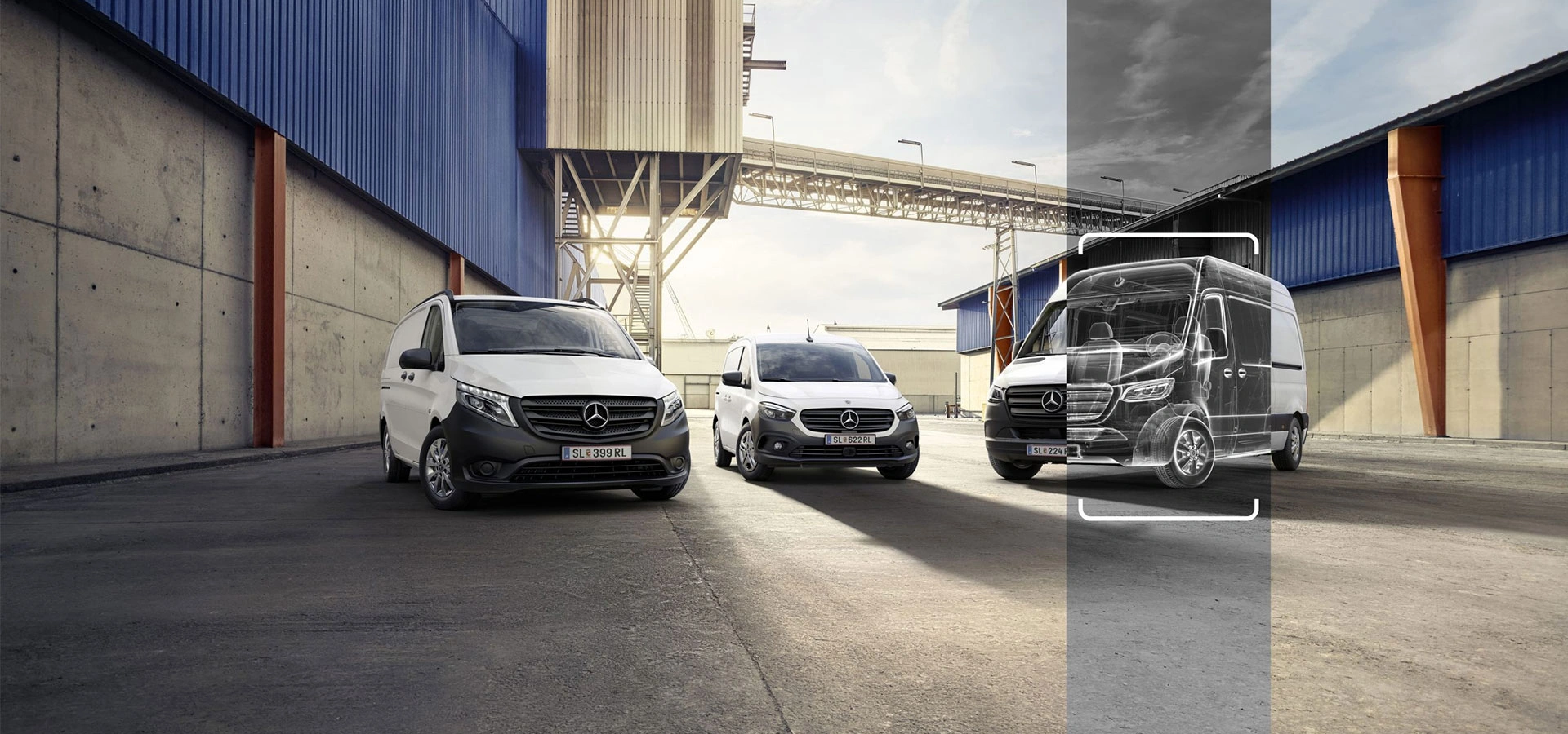 Foto van de Mercedes-Benz Vito, Citan en Sprinter