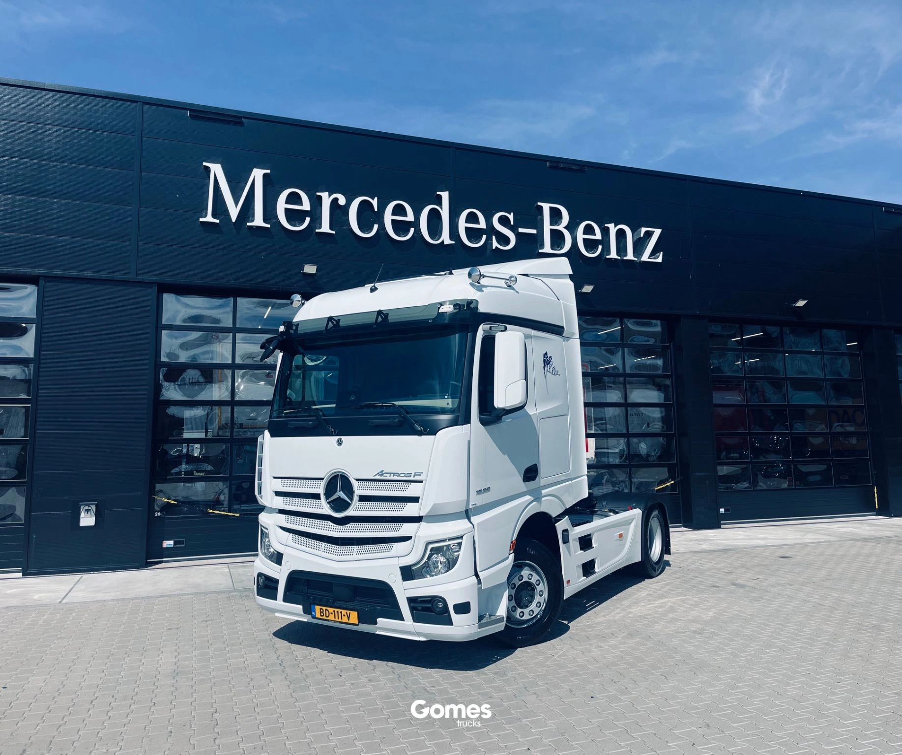 Nieuwe Mercedes-Benz Actros 1836 F voor Johan van Dijk B.V.