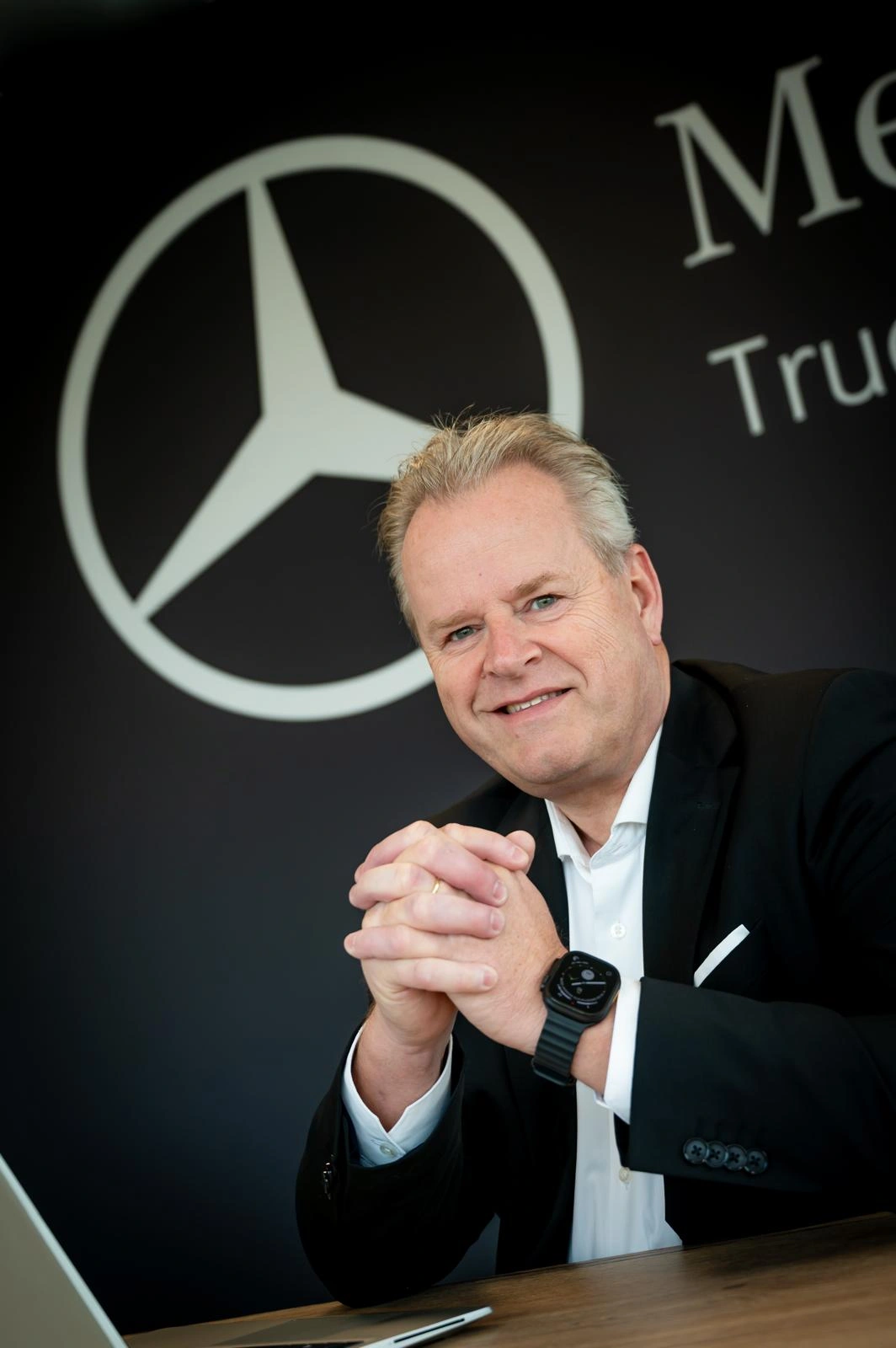 Foto van Flip Janssen, directeur trucks bij Gomes