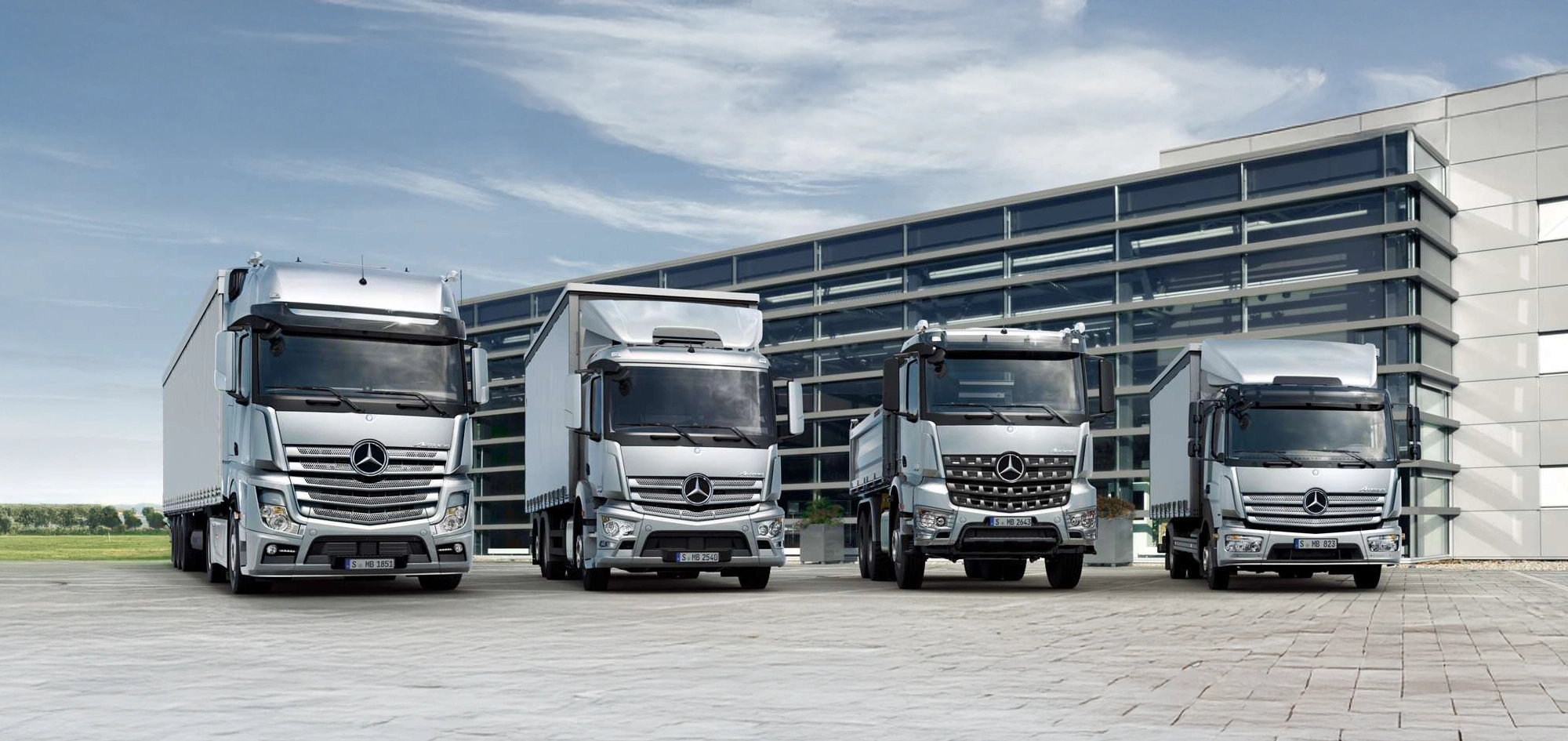 Voorraad trucks